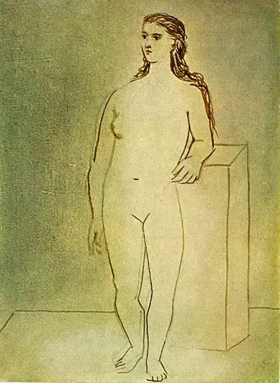 Standing Female Nude Pablo Picasso